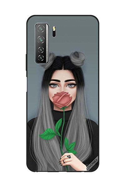 Covernex Protective Case Cover For Huawei Nova 7SE/P40 Lite 5G Cute Girl Hide...