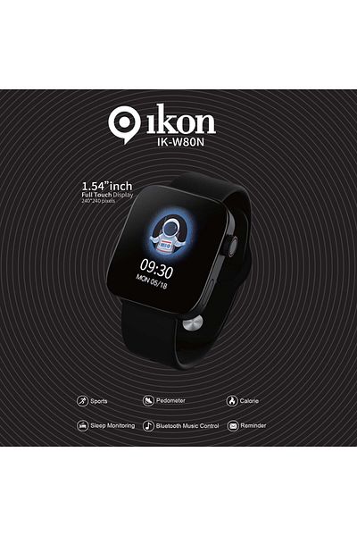 Ikon Ikon Smart Watch IK-W80N