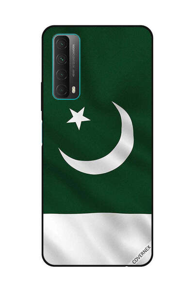 Covernex غطاء حماية لهاتف هواوي Y7A/P Smart 2021 علم باكستان عمودي