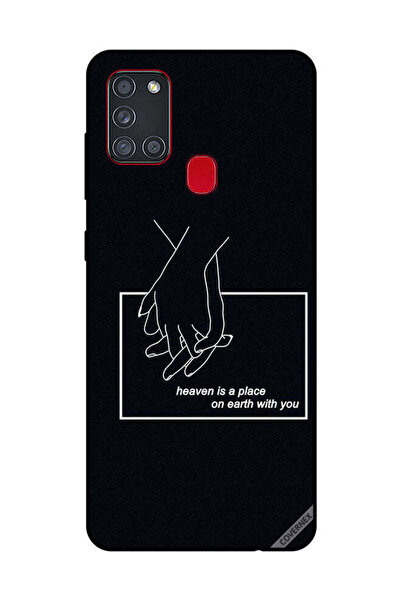 Covernex غطاء حماية لهاتف سامسونج جالاكسي A21S الجنة مكان على الأرض معك
