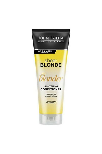 Elizabeth Arden Balsam păr blond sau gri, John Frieda Go Blonder, 250 ml