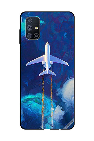Covernex غطاء حماية لهاتف سامسونج جالاكسي M51 - طائرة تحلق