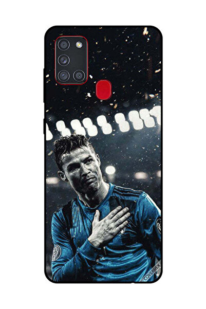 Covernex غطاء حماية لهاتف سامسونج جالاكسي A21S رونالدو يشكر الجمهور على التسجيل