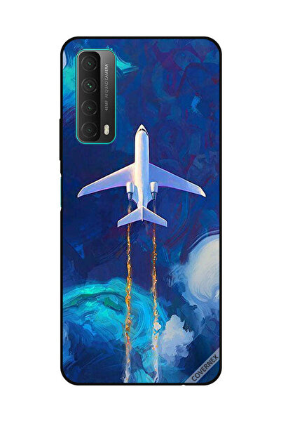 Covernex غطاء حماية لهاتف هواوي Y7A/P Smart 2021 - طائرة تحلق