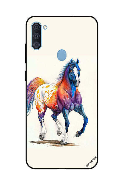 Covernex غطاء حماية لهاتف سامسونج جالاكسي A11 - حصان ملون