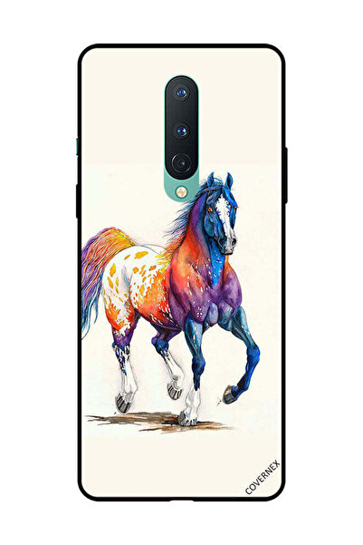 Covernex غطاء حماية لهاتف OnePlus 8 - حصان ملون