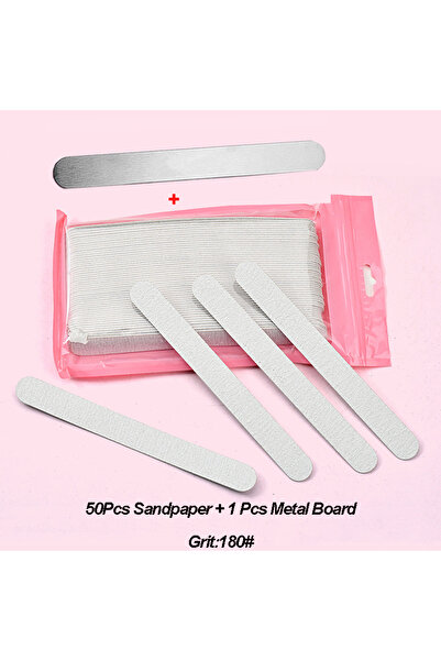 Choice 50 قطعة Grit180 50 قطعة/100 قطعة وسادات قابلة للإزالة رمادية اللون بمق...