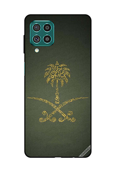 Covernex غطاء حماية لهاتف سامسونج جالاكسي M62/F62، لافتة وطنية سعودية عتيقة