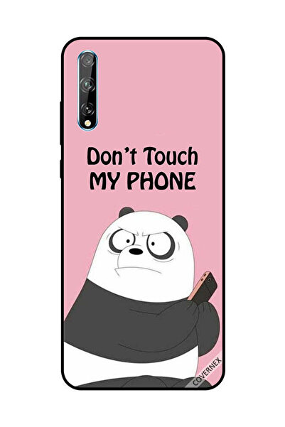 Covernex Protective Case Cover For Huawei Y8P/P Smart S Don't Touch My Phone ...