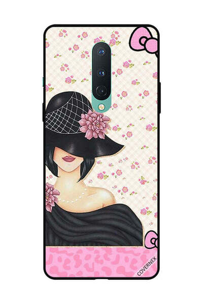 Covernex غطاء حماية لهاتف OnePlus 8 - فتاة سوداء