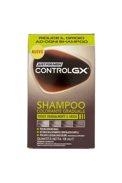 Just For Men Gradual coloring shampoo, Just For Men Control GX, 118ml, black