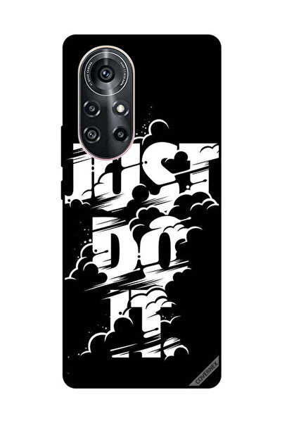 Covernex غطاء حماية لهاتف هواوي نوفا 8 برو 5G - جاست دو إت - أبيض وأسود