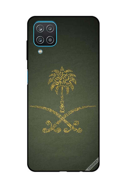 Covernex غطاء حماية لهاتف سامسونج جالاكسي A12/M12، لافتة وطنية سعودية عتيقة