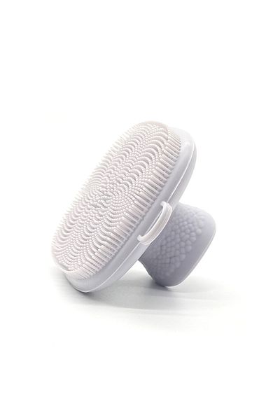 Choice White Silicone Face Cleansing Brush Washing Pad Exfoliating Blackhead Remover Facial Deep Cleansing
