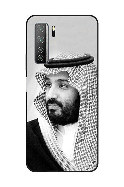 Covernex غطاء حماية لهاتف هواوي نوفا 7SE/P40 لايت 5G صورة محمد بن سلمان بالأب...