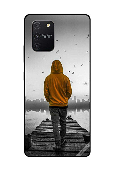 Covernex غطاء حماية لهاتف سامسونج جالاكسي S10 لايت - فتى حزين يمشي