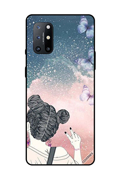 Covernex غطاء حماية لهاتف OnePlus 8T فتاة تصنع علامة النصر