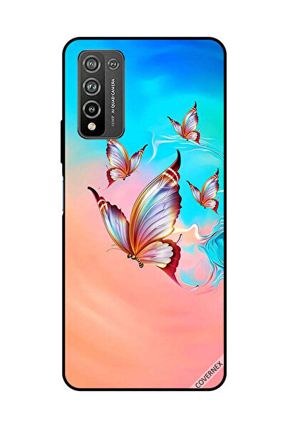 Covernex Protective Case Cover For Honor 10X Lite Butterflies Flying Over Pai...