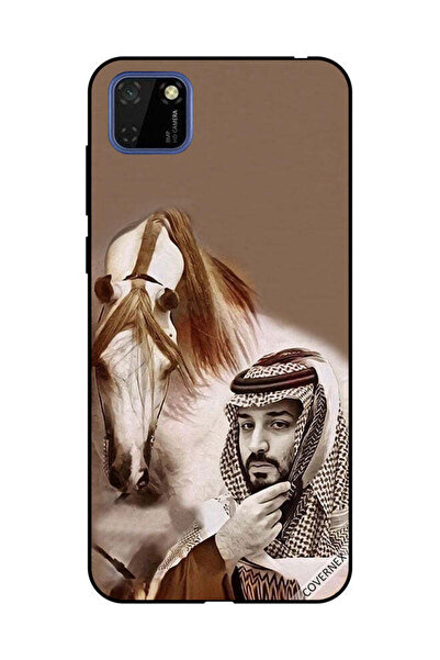 Covernex غطاء حماية لهاتف هواوي Y5P محمد بن سلمان أمام حصان