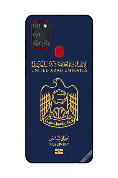 Covernex غطاء حماية لهاتف سامسونج جالاكسي A21S جواز سفر الإمارات 2