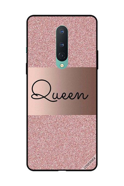 Covernex غطاء حماية لهاتف OnePlus 8 Queen Glitters Bg