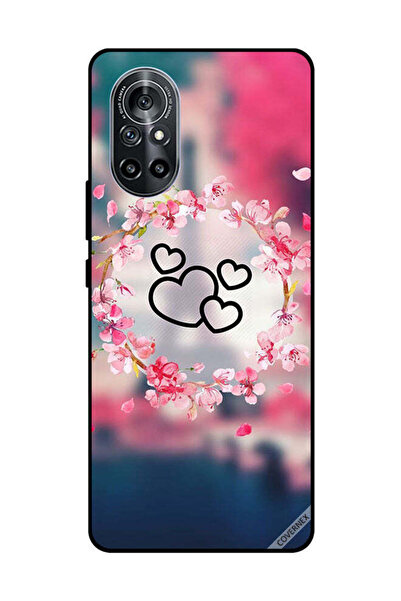 Covernex غطاء حماية لهاتف هواوي نوفا 8 5G قلوب سوداء