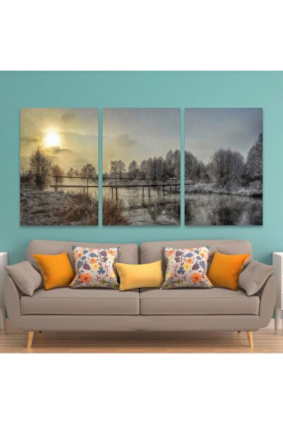 4gdran ثلاث لوحات خشبية ام دي اف مقاس 120x60 سم