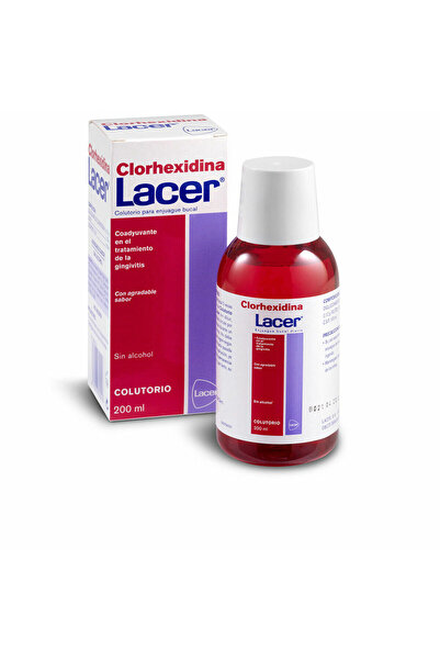 Lacer Apă de gură Lacer Clorhexidină 200 ml, fără alcool