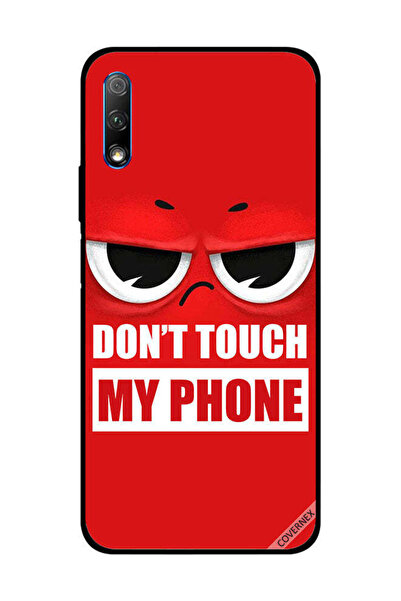 Covernex غطاء حماية لهاتف Honor 9X - لا تلمس هاتفي - أحمر