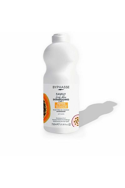 BYPHASSE Byphasse Family Fresh Delice Papaya Shampoo and Conditioner 750 ml