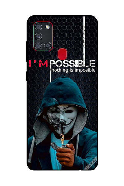 Covernex غطاء حماية لهاتف سامسونج جالاكسي A21S أنا ممكن، لا شيء مستحيل
