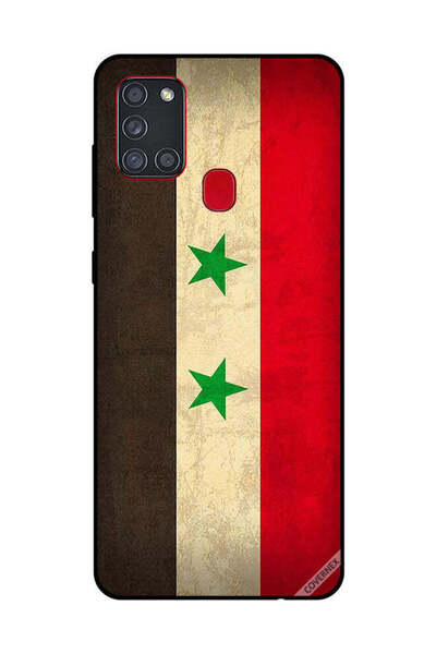 Covernex غطاء حماية لهاتف سامسونج جالاكسي A21S علم سوريا