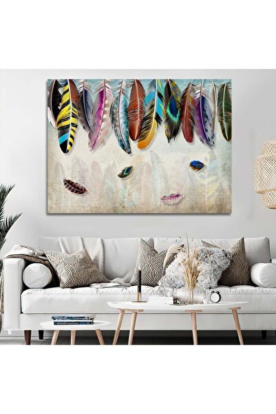 4gdran لوحة قماشية بتصميم الفن التشكيلي مع برواز خشبي مخفي