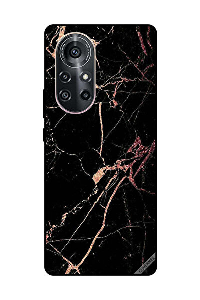 Covernex غطاء حماية لهاتف هواوي نوفا 8 برو 5G بنمط رخامي أسود