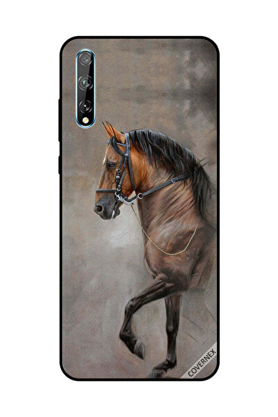 Covernex Protective Case Cover For Huawei Y8P/P Smart S Vintage Picture Of Horse