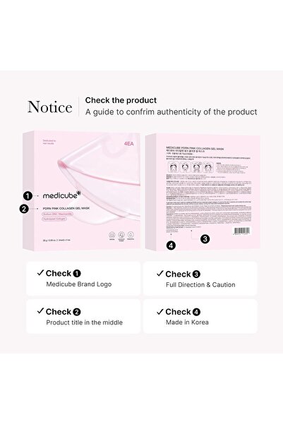 Medicube قناع جل الكولاجين بخلاصة حمض السلمون النووي لبشرة نضرة ومشرقة | منتج كوري للعناية بالبشرة من ميديك