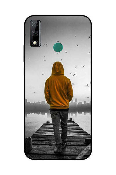 Covernex غطاء حماية لهاتف هواوي Y8S - فتى حزين يمشي