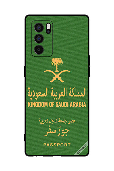 Covernex غطاء حماية لهاتف Oppo Reno6 Pro+ 5G جواز سفر المملكة العربية السعودية