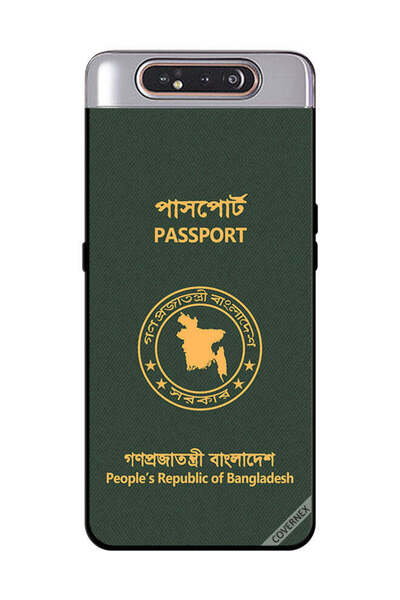 Covernex غطاء حماية لهاتف سامسونج جالاكسي A80 - جواز سفر بنغلاديشي