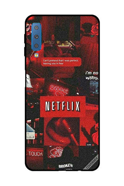 Covernex غطاء حماية لهاتف سامسونج جالاكسي A7 2018 من Netflix
