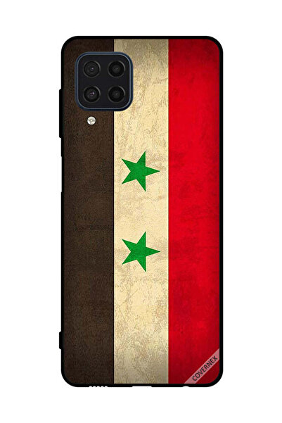 Covernex غطاء حماية لهاتف سامسونج جالاكسي M22 4G علم سوريا