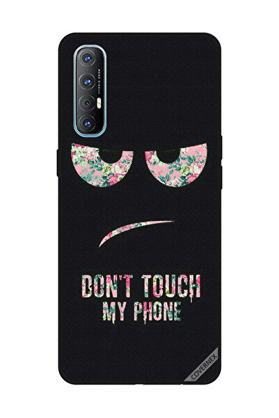 Covernex Protective Case Cover For OPPO Reno 3 Pro Don't Touch My Phone Floral