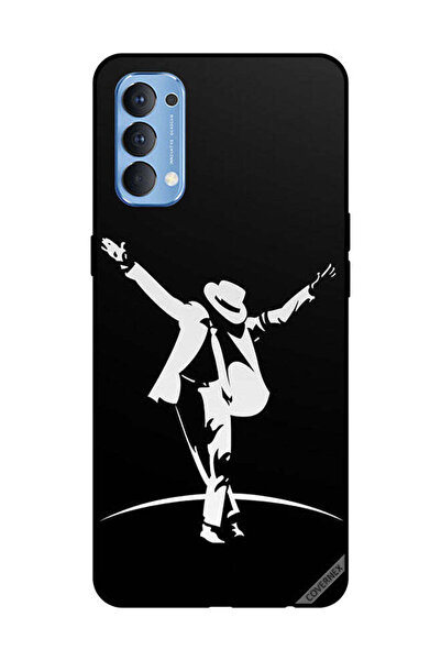 Covernex غطاء حماية لهاتف OPPO Reno 4 4G Action باللونين الأسود والأبيض