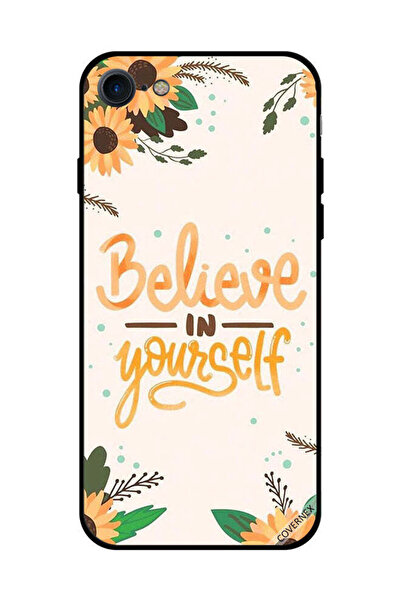 Covernex غطاء حماية لجهاز iPhone SE 2020 - ثق بنفسك - زهور الشمس