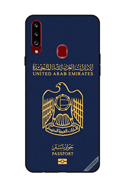 Covernex غطاء حماية لهاتف سامسونج جالاكسي A20s جواز سفر الإمارات 2