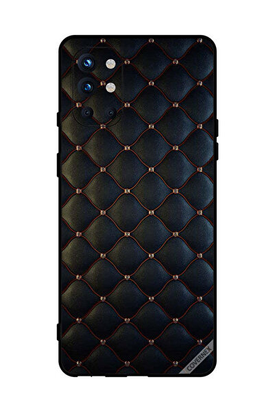 Covernex غطاء حماية لهاتف OnePlus 9R بنمط قماش أسود