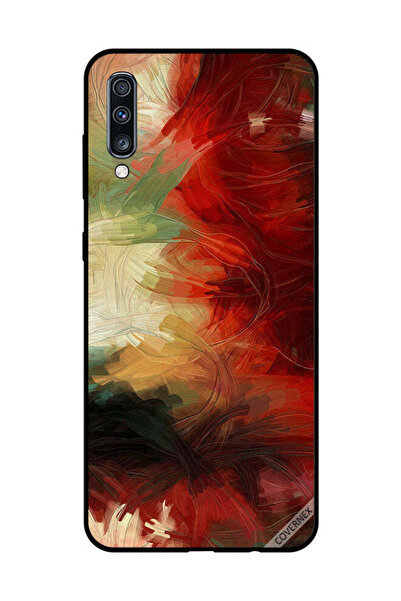 Covernex غطاء حماية لهاتف سامسونج جالاكسي A70 - خلفية فنية