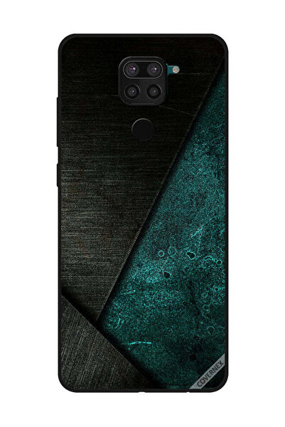 Covernex غطاء حماية لهاتف شاومي ريدمي نوت 9 - أسود وأخضر غامق