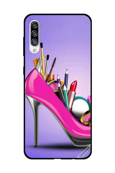 Covernex Protective Case Cover For Samsung Galaxy A30s Shoe With Makeup