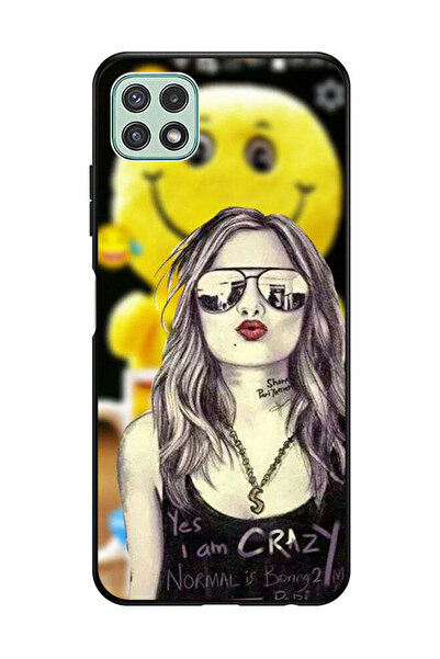 Covernex غطاء حماية لهاتف سامسونج جالكسي A22 5G نعم أنا مجنون، العادي ممل